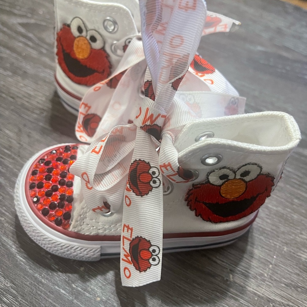 Elmo Chucks Converse Custom 3c